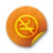 Orange sticker badges 222 Icon